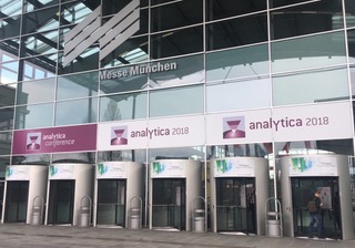 Eingangsbereich Analytica 2018